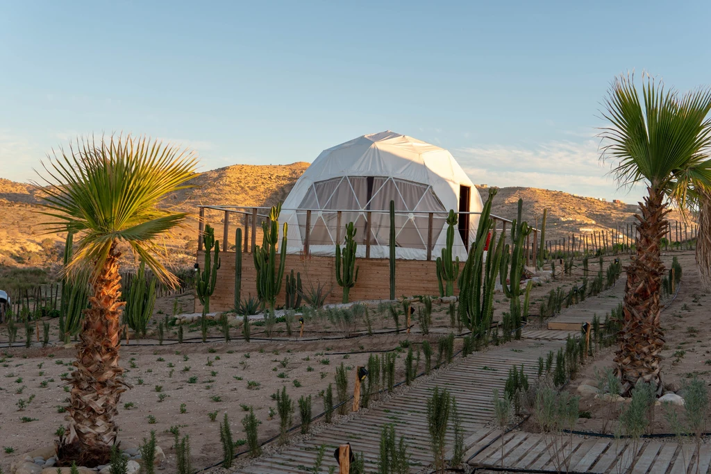glamping site - Timlalin domes, Morocco